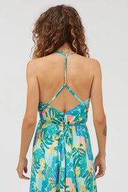 Robe courte viscose ecovero - Mp short - vert - fairytale