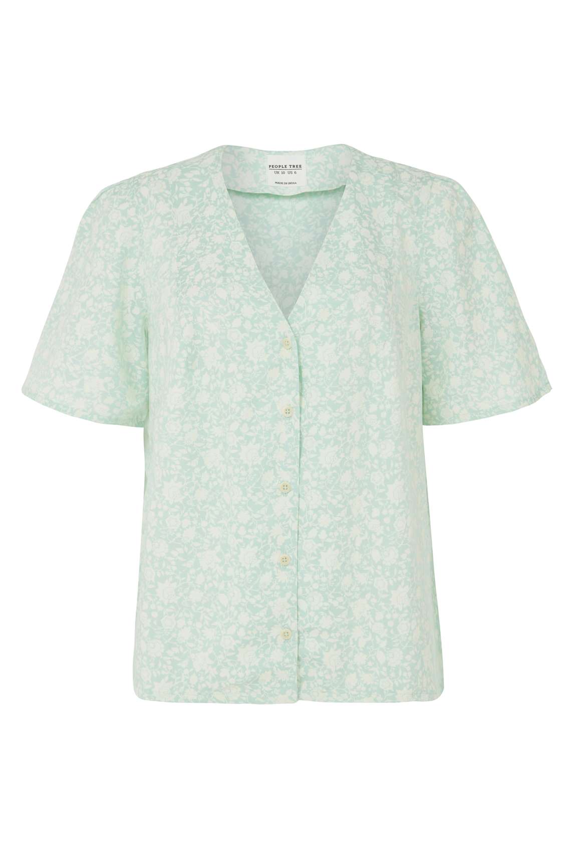 Chemise tencel® - Isha - vert - fairytale