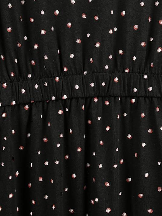 Robe courte tencel® - Tadinaa - noir - fairytale