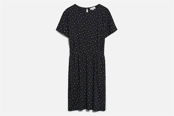 Robe courte tencel® - Tadinaa - noir - fairytale
