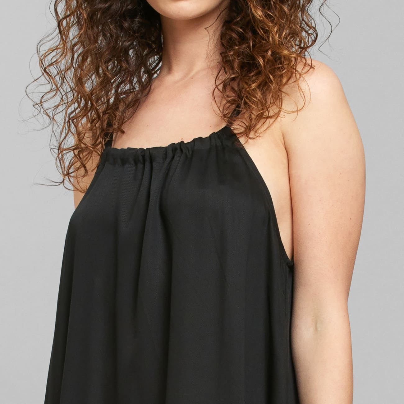 Robe longue tencel® - Reimersholme - noir - fairytale