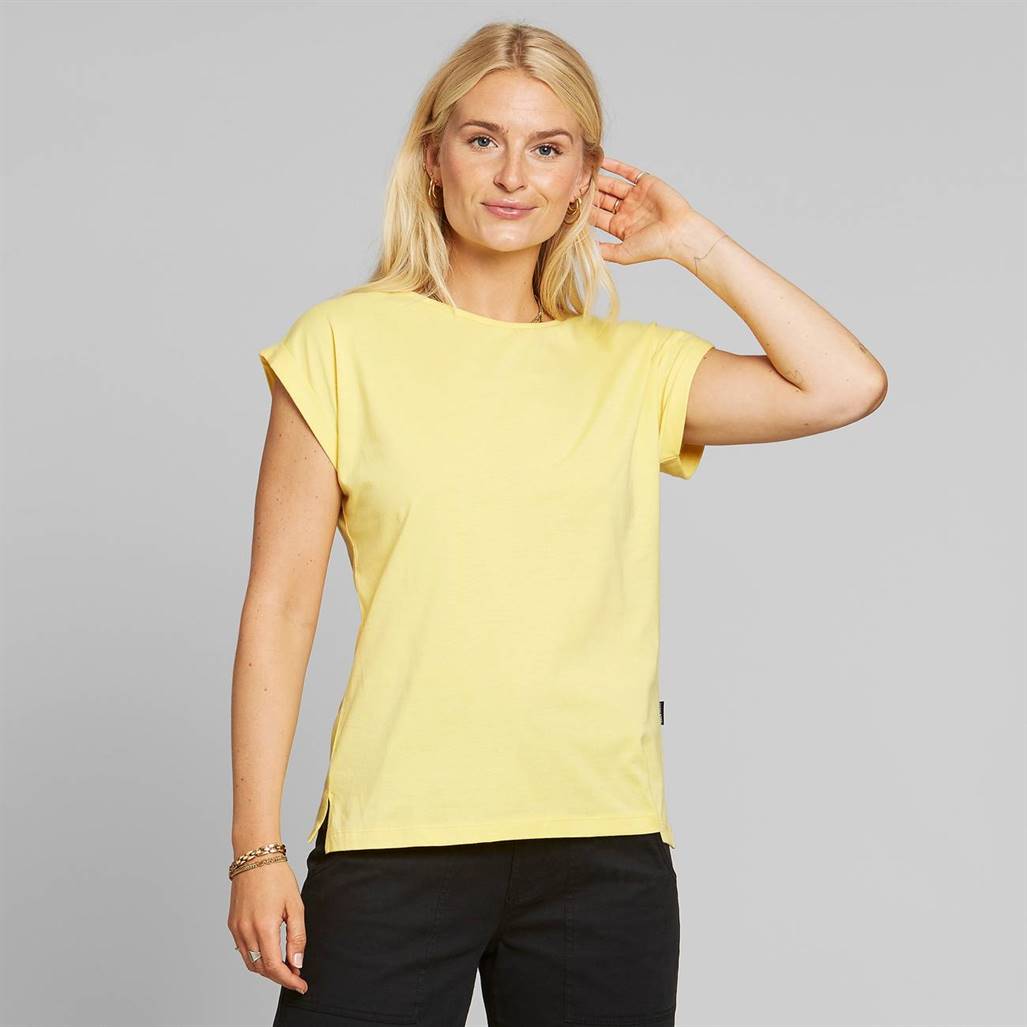 T-shirt coton biologique - Visby - jaune poussin - fairytale