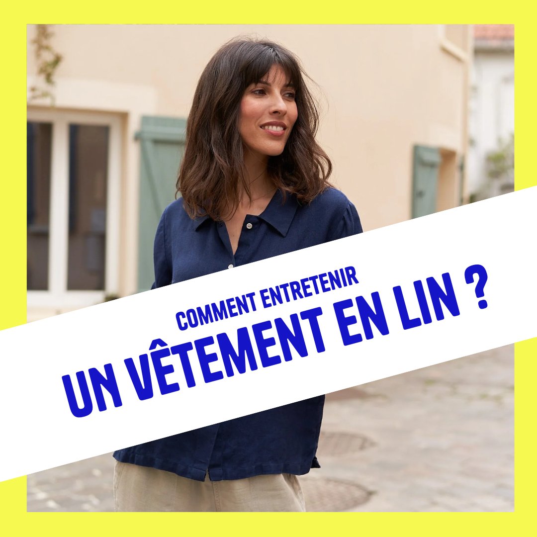 Comment entretenir un vêtement en lin ? - fairytale