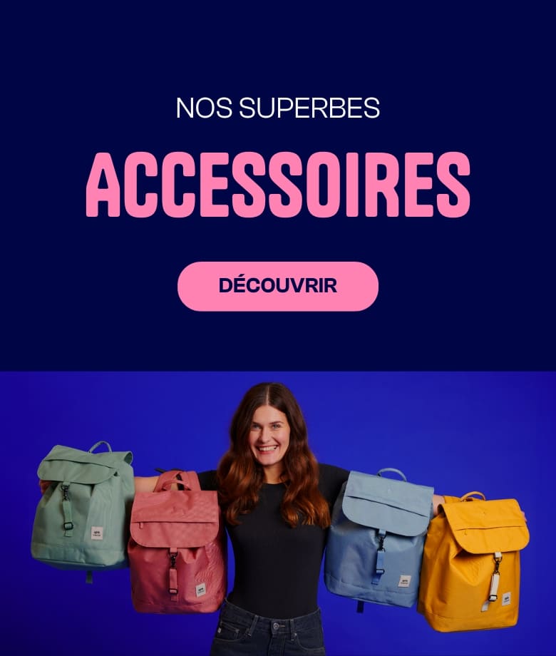 Accessoires eco-responsables pour femme