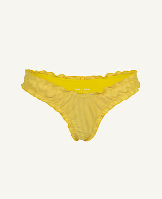 Bas de maillots de bain nylon recyclé - MY LOVE - jaune - jaune - fairytale