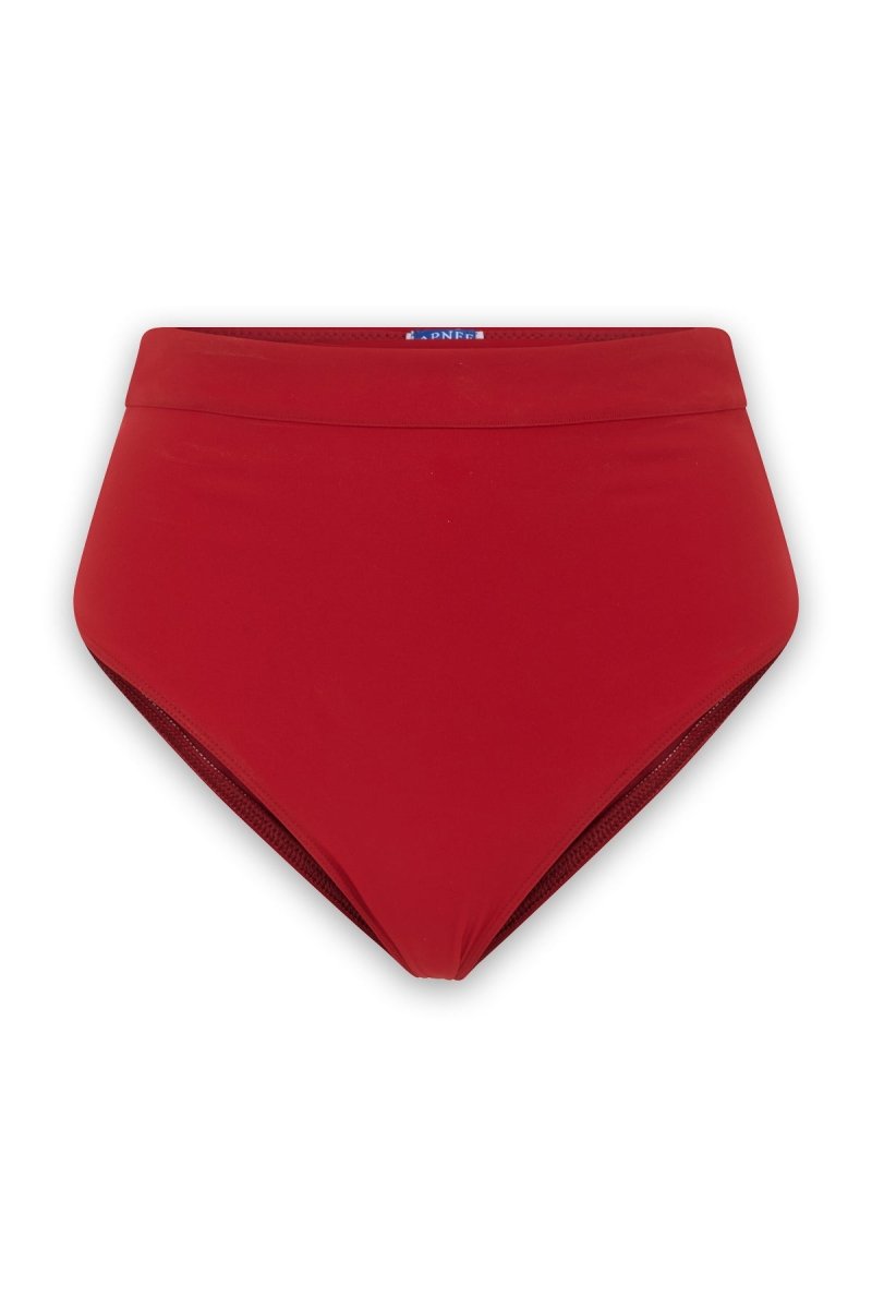 Culotte haute fibres recyclées - L’Habillé Uni - rouge - rouge - fairytale