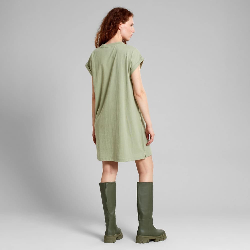 Robe coton biologique et chanvre - Eksta - vert - fairytale