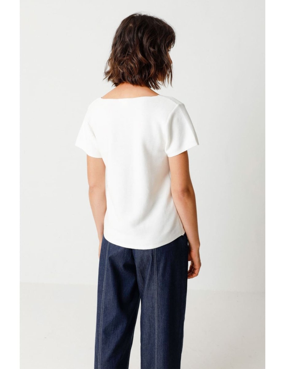 T-shirt coton biologique - Katixa - blanc - fairytale
