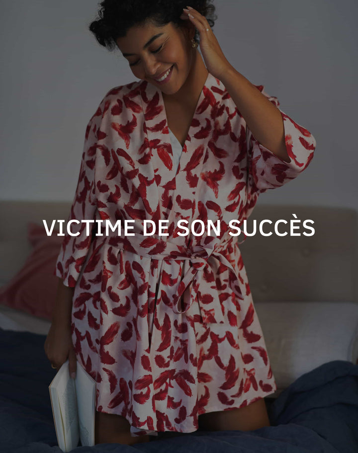 Nêge Paris Kimono en 100% tencel lyocell certifié oeko-tex et confectionné au Portugal