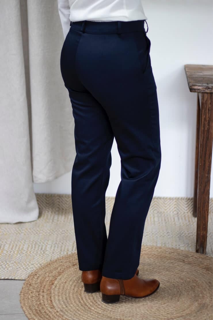 Pantalon coton biologique - L&#39;Autentique 5 - Jeans et Pantalons de la marque C. BERGAMIA sur fairytale.eco
