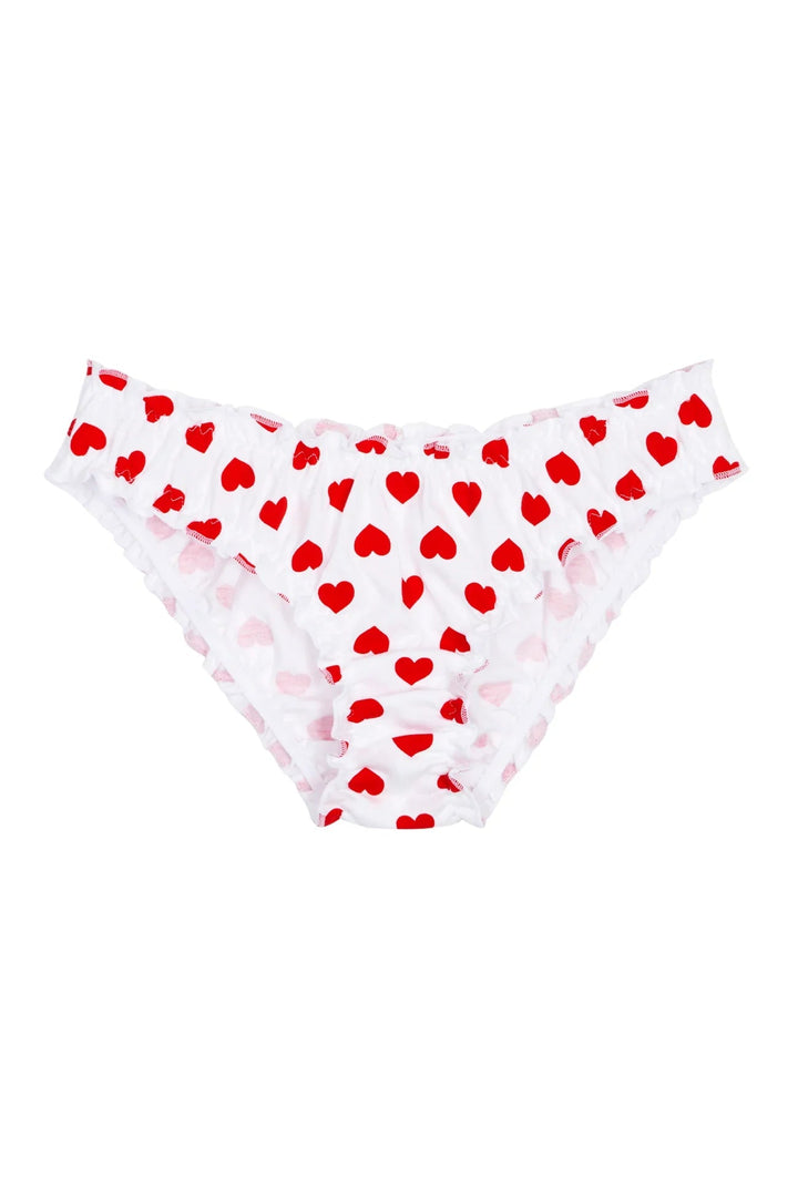 Bloomer coton biologique - Big Love - blanc - fairytale