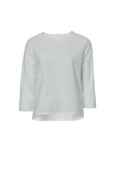 Blouse coton biologique - blanc - fairytale