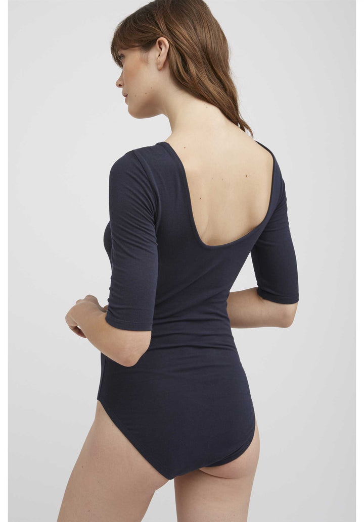 Body coton biologique - Nicole - bleu - fairytale