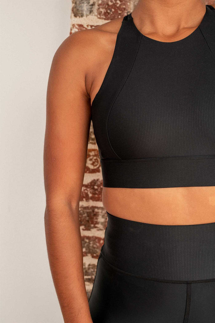 Brassière nylon recyclé - Orion - noir - fairytale