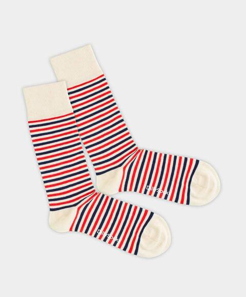 Chaussettes coton biologique - Black Forest Cake - rouge - fairytale