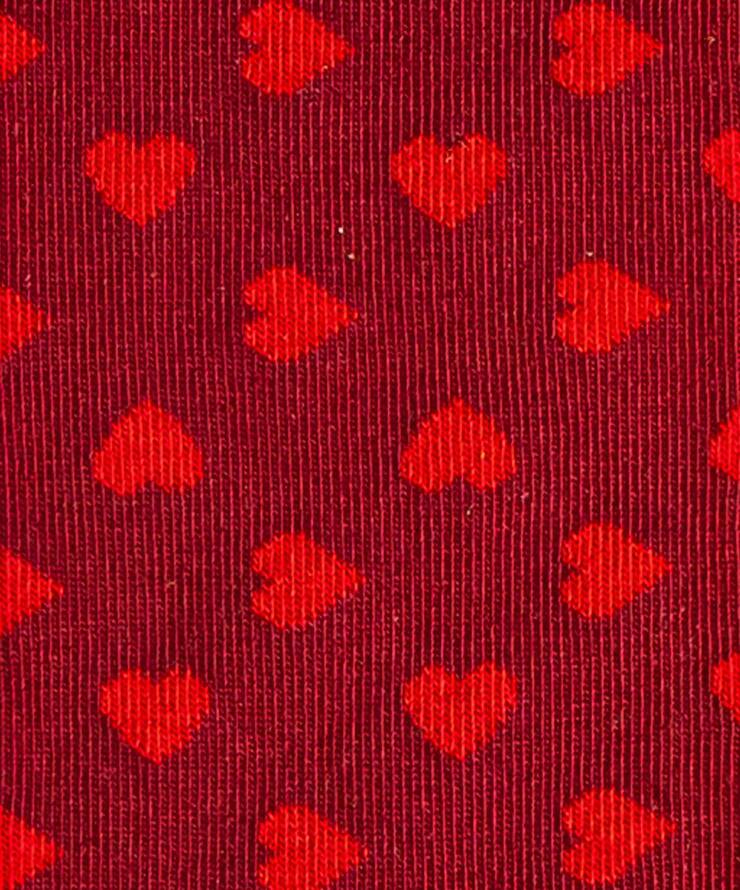 Chaussettes coton biologique - Love Direction - rouge - fairytale