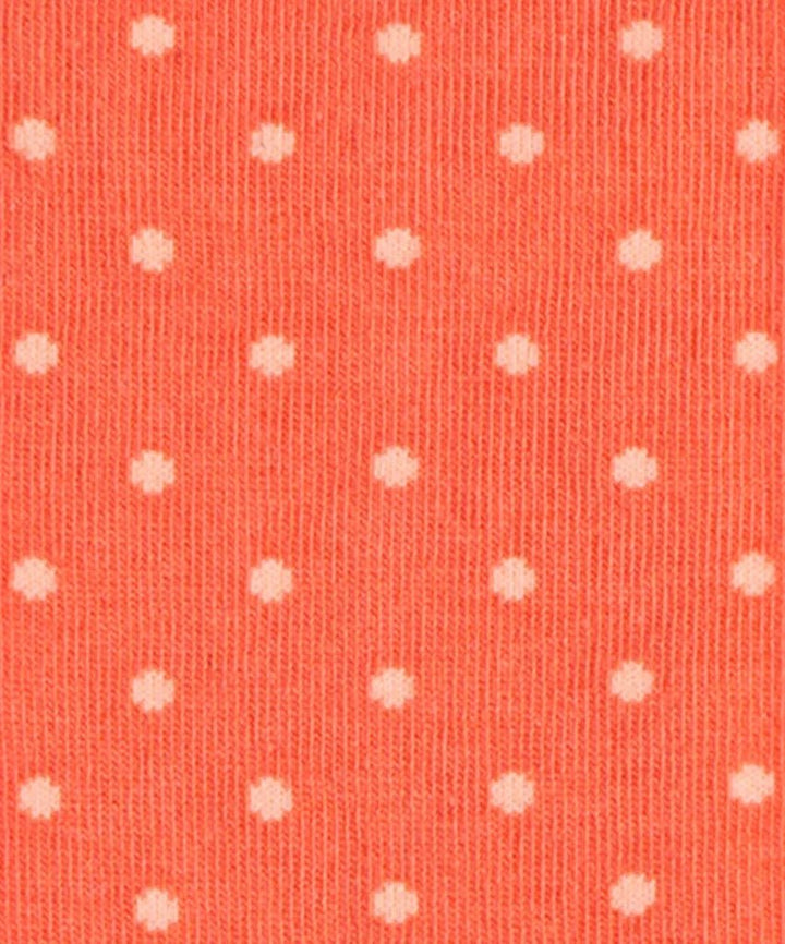 Chaussettes coton biologique - Tiny fire dots - rouge - fairytale