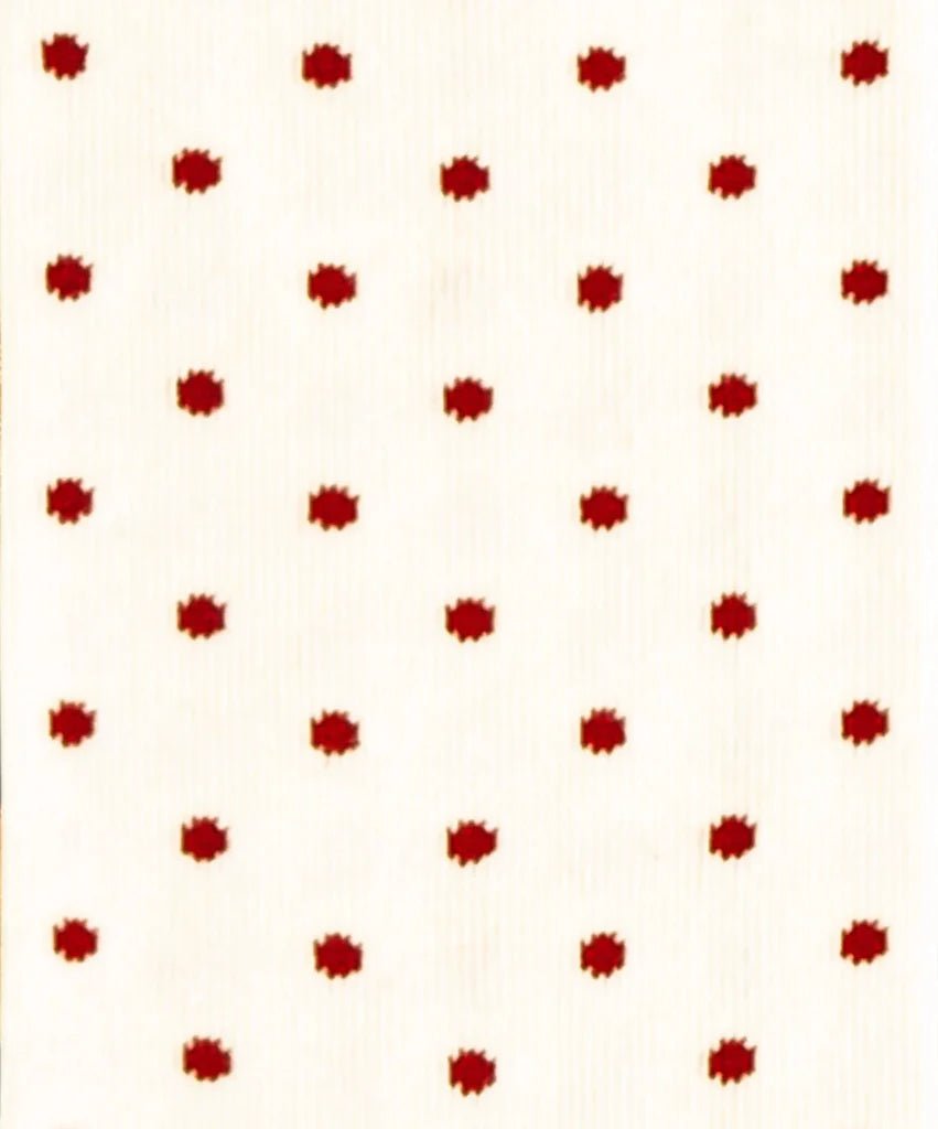 Chaussettes coton biologique - Tiny rose dots - crème - fairytale