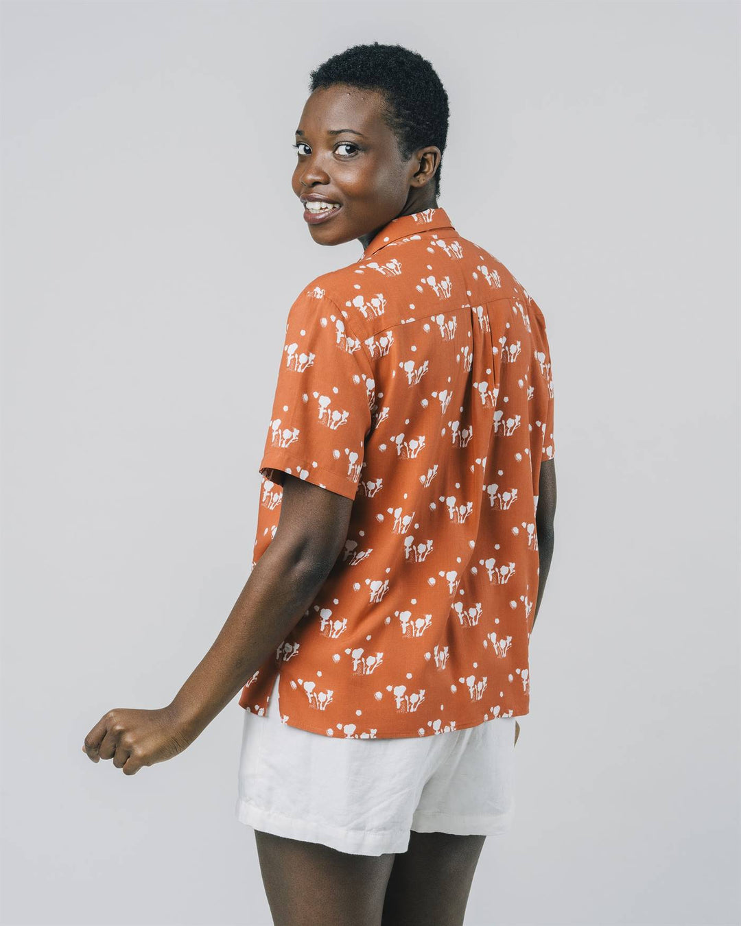 Chemise ecovero - Mikia - rouge - fairytale