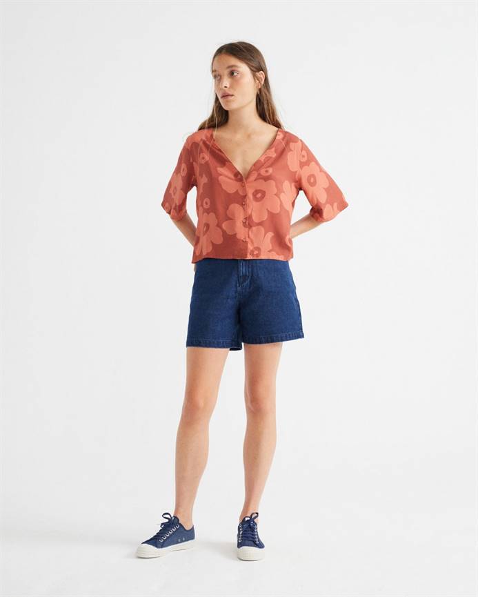 Chemise lenzing® ecovero® - Libelula - corail - fairytale