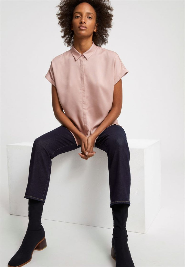 Chemise lenzing® ecovero® - Zonjaa - rose pâle - fairytale