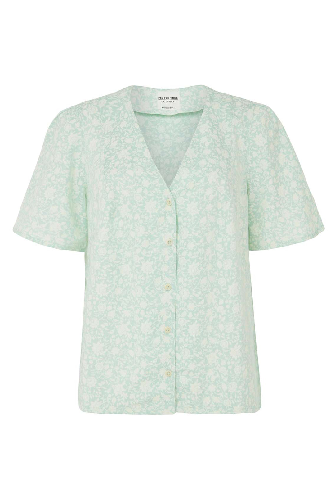 Chemise tencel® - Isha - vert - fairytale