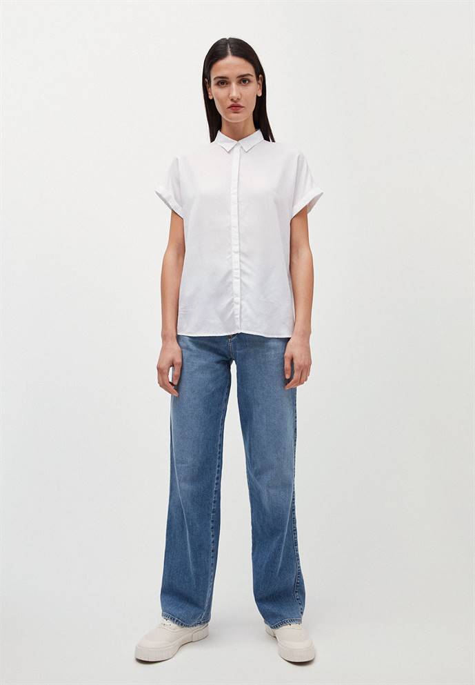 Chemise tencel® - Zonjaa - blanc - fairytale