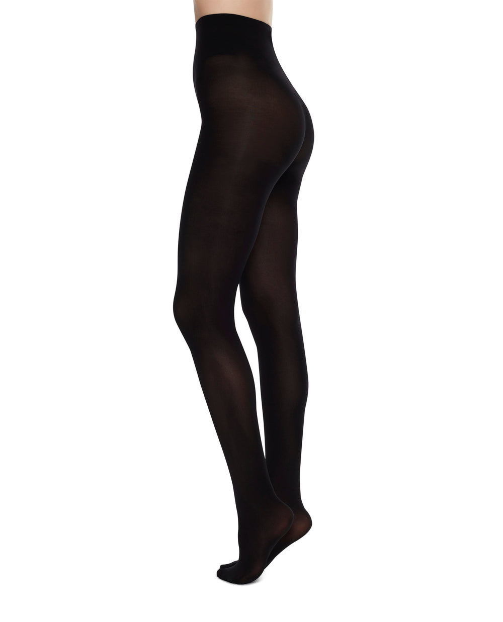 Collants 60D polyamide recyclé - Olivia - noir - fairytale