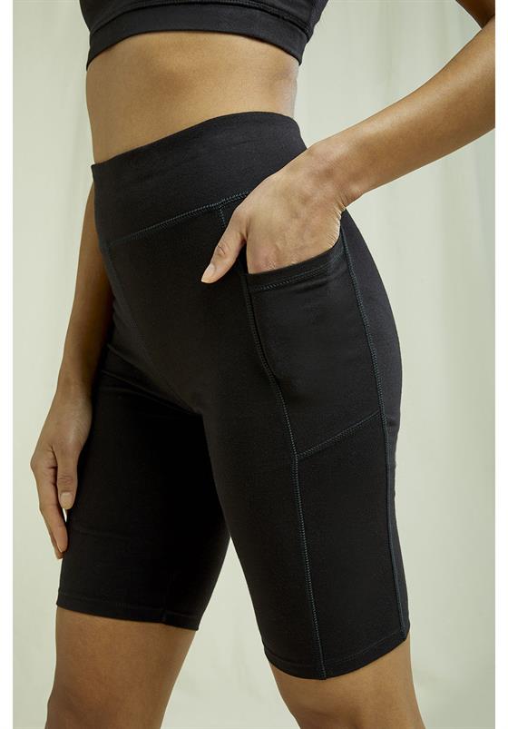 Corsaire coton biologique - Pocket - noir - fairytale