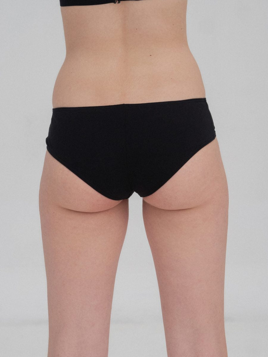 Culotte coton bio - Classique - noir - fairytale