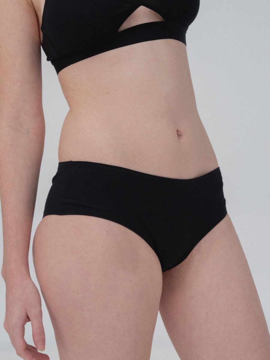 Culotte coton bio - Classique - noir - fairytale