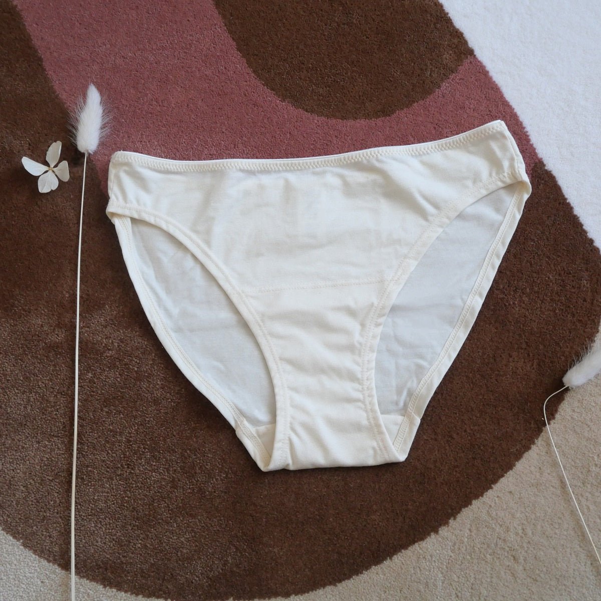 Culotte en coton biologique - Craie - Blanc cassé - fairytale