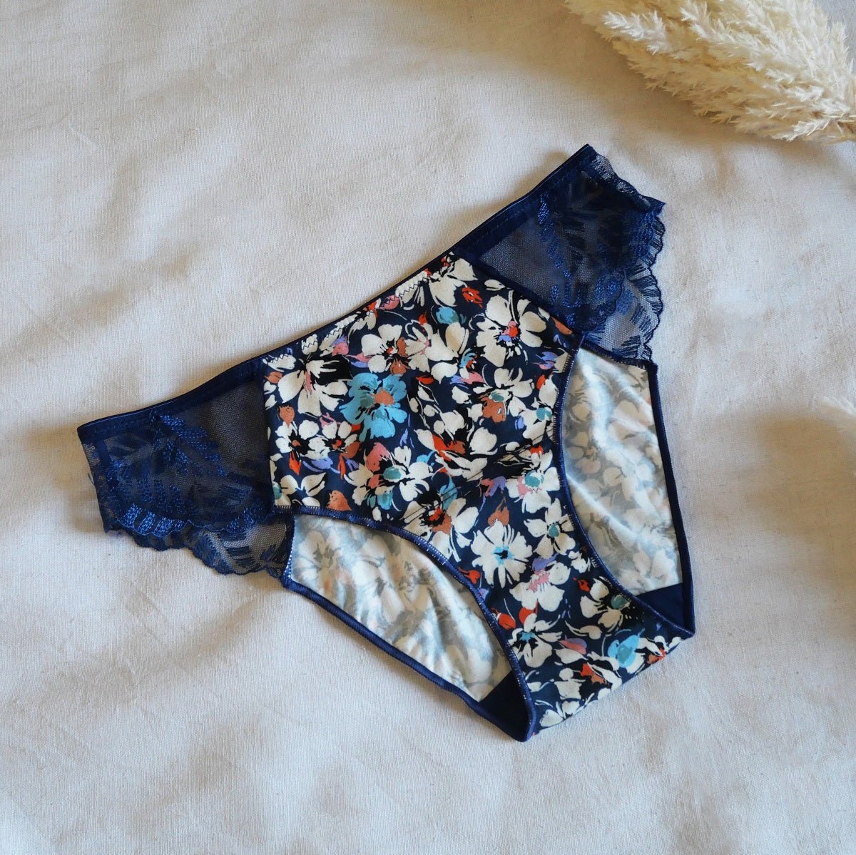 Culotte en fibres recyclées - Imprime - Bleu - fairytale