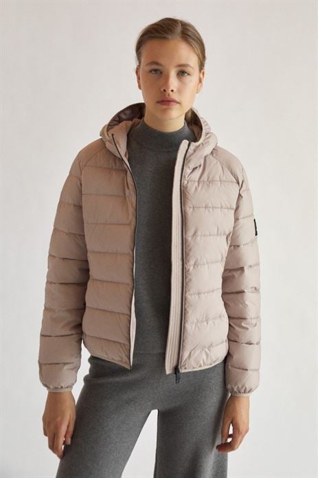 Doudoune pet recyclé - Asp - beige rosé - fairytale