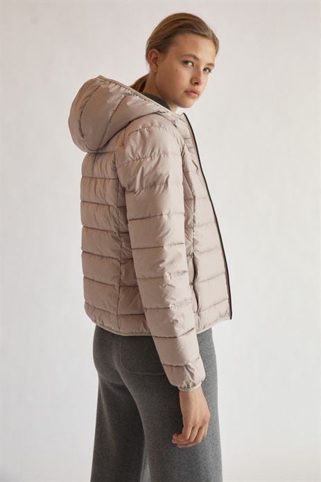 Doudoune pet recyclé - Asp - beige rosé - fairytale