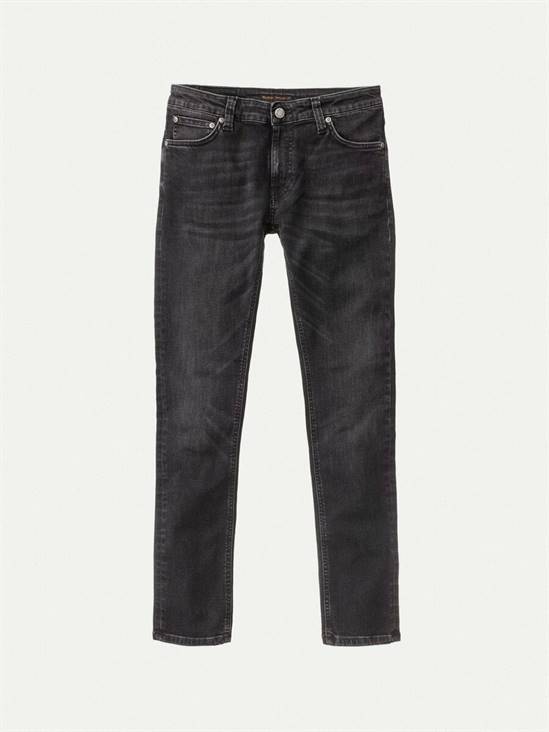 Jean coton biologique - Skinny Lin Worn - noir - fairytale