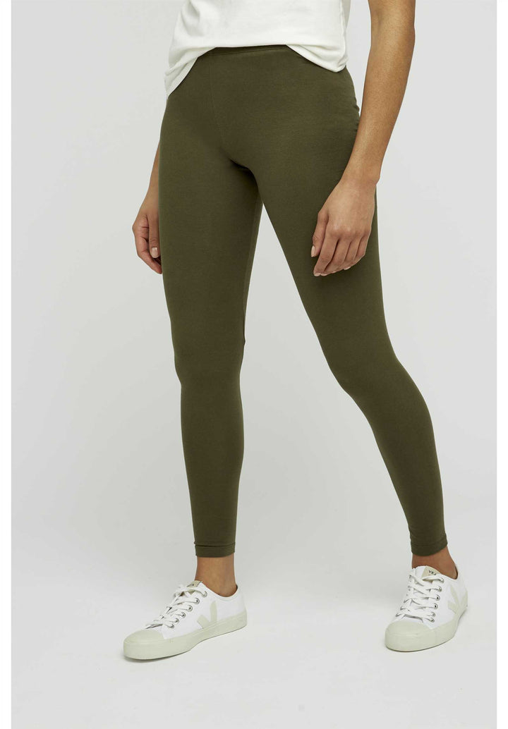 Legging coton biologique - kaki - fairytale