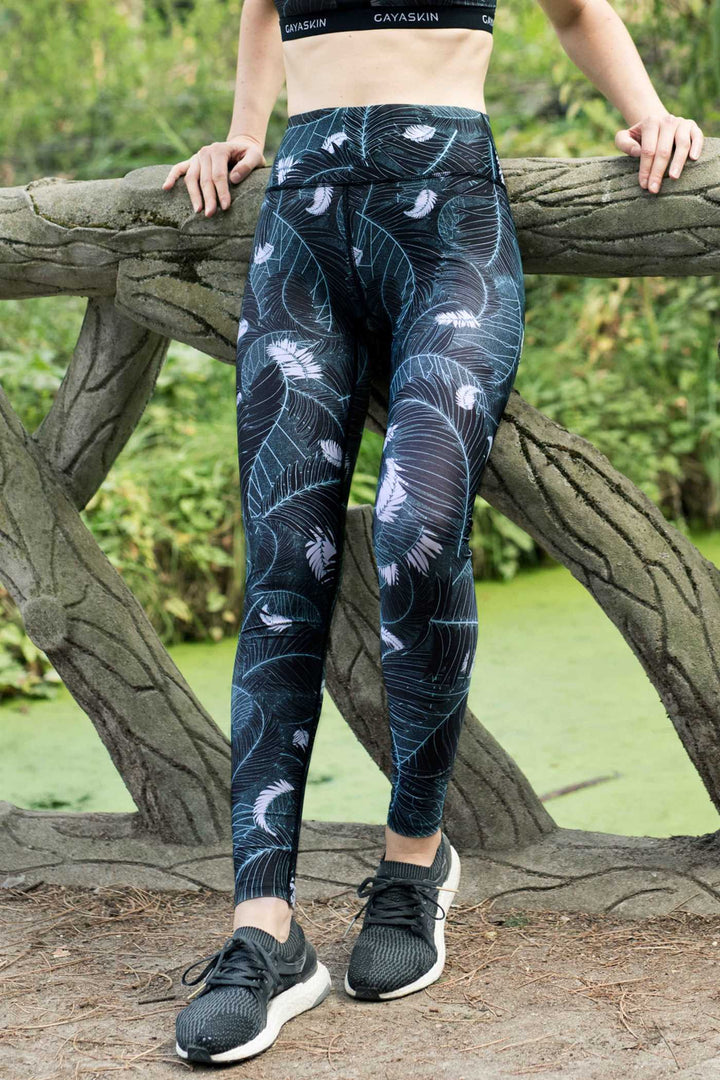 Legging nylon recyclé - Gaya - noir - fairytale