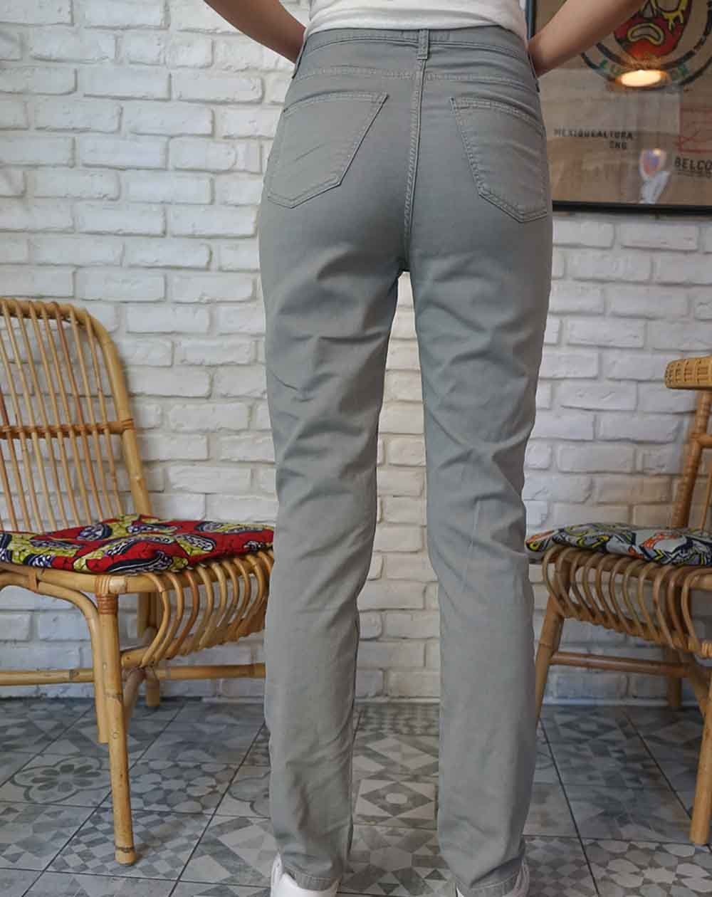 Pantalon gris en lin - Olaz - 24 - fairytale