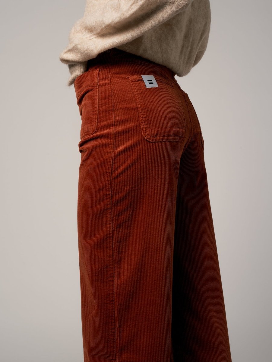 Pantalon rouille coton biologique - Jane - rouille - fairytale