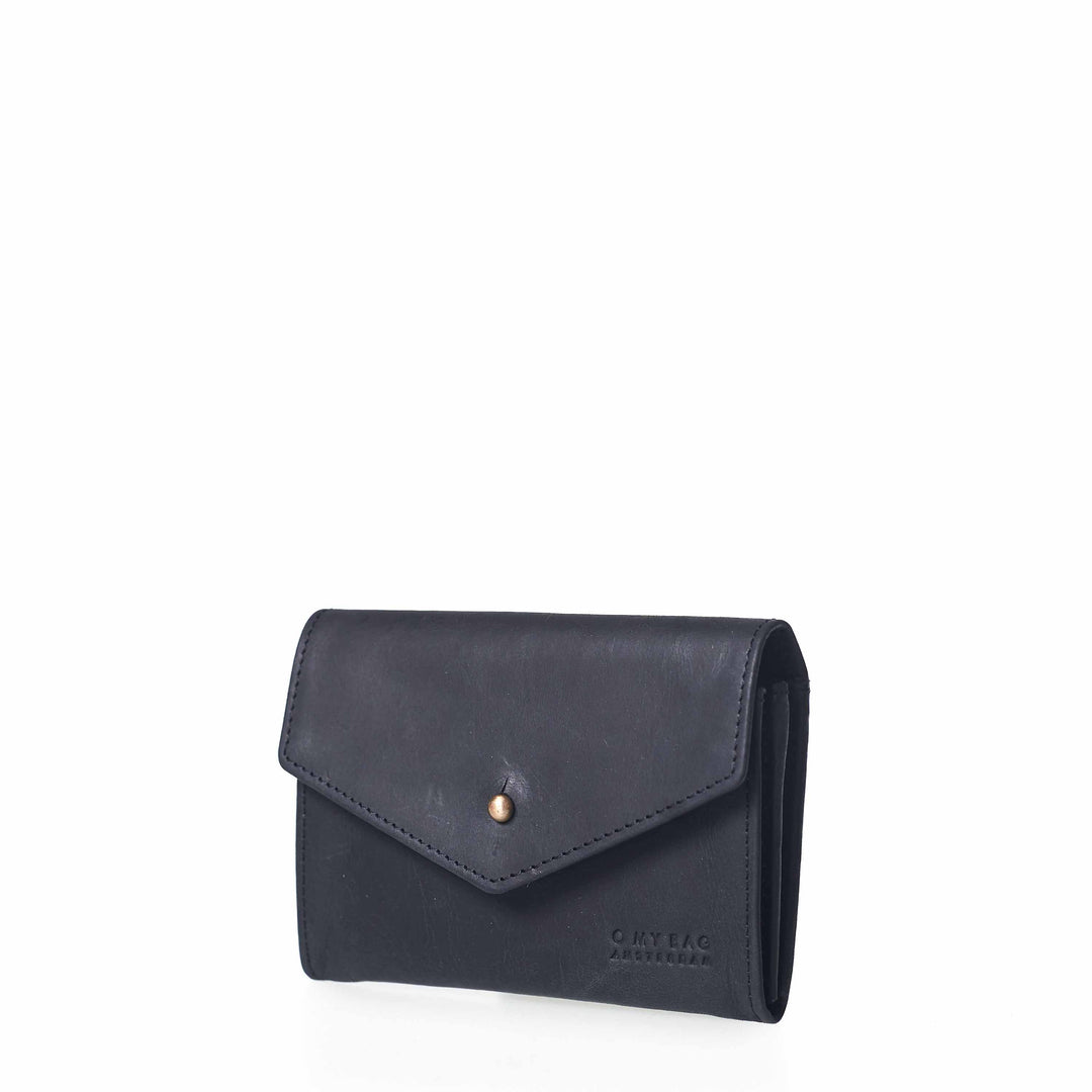 Portefeuilles cuir tannage végétal - Jos Purse - noir - fairytale