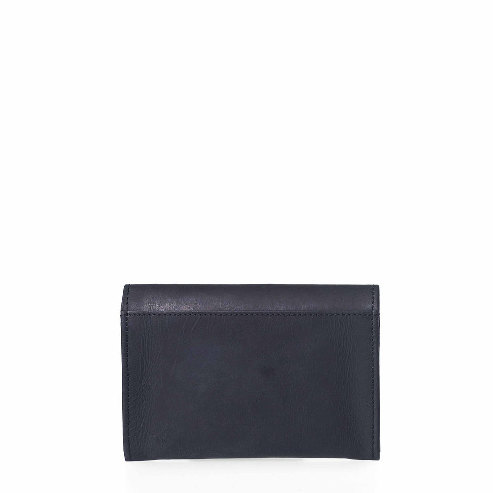 Portefeuilles cuir tannage végétal - Jos Purse - noir - fairytale