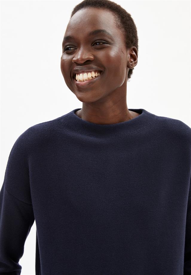 Pull coton biologique - Medinaa - bleu nuit - fairytale