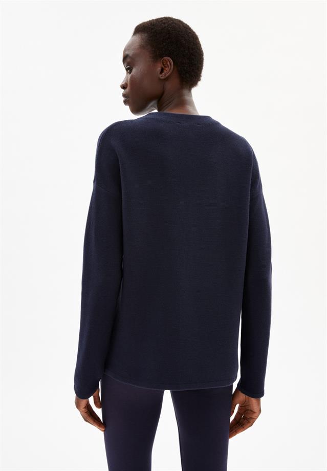 Pull coton biologique - Medinaa - bleu nuit - fairytale