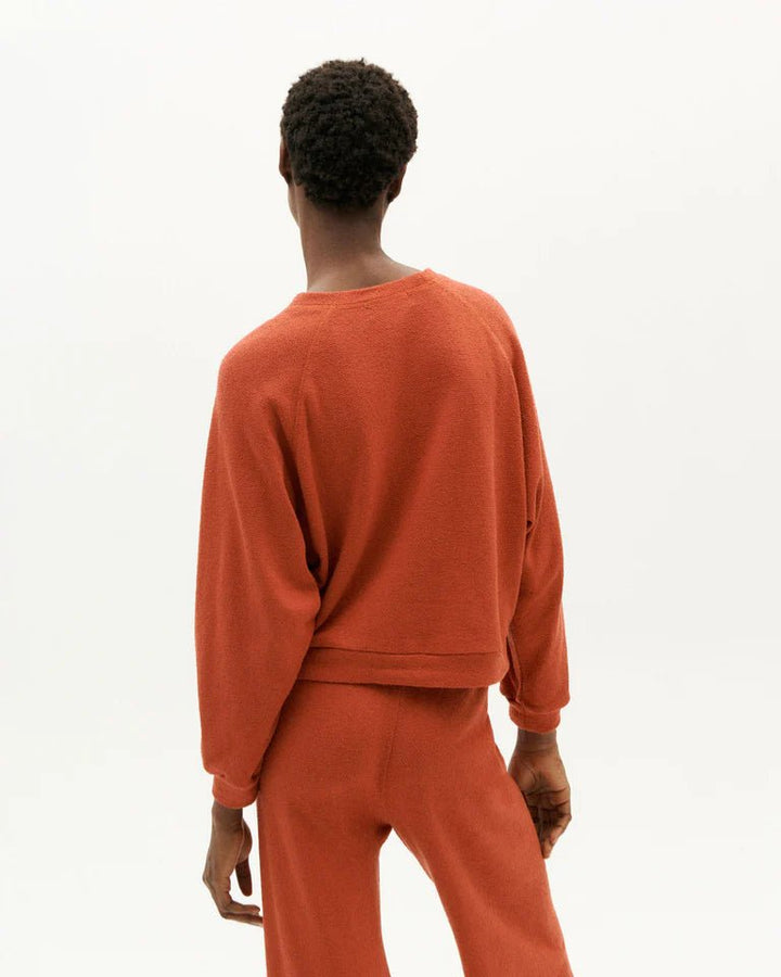 Pull en fibres recyclées - Fontana - orange - fairytale