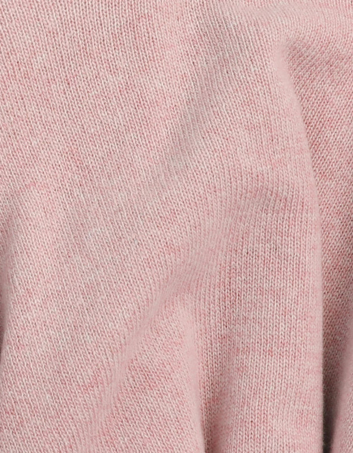 Pull en laine mérinos recyclée ultra fine - rose - fairytale