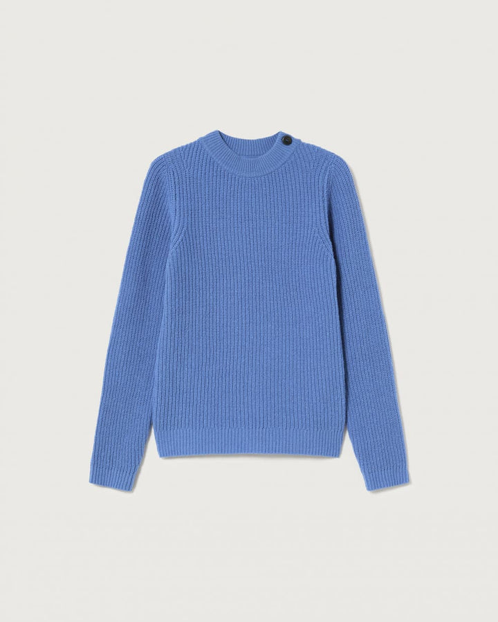 Pull laine biologique - Hera - bleu - fairytale