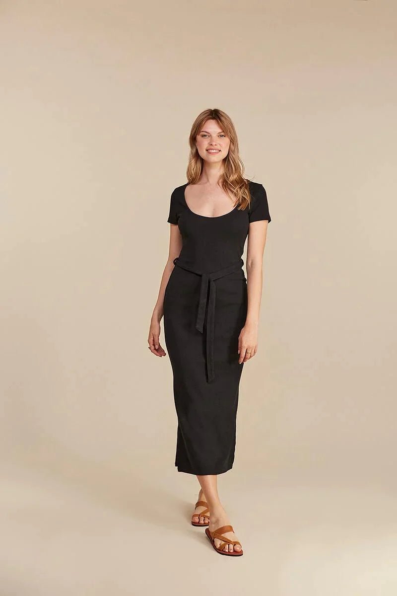 Robe coton biologique - Corrie - noir - fairytale
