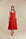 Robe coton biologique - Tyra - rouge - fairytale