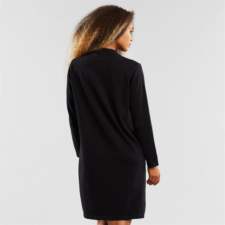 Robe courte coton biologique - Lo - noir - fairytale